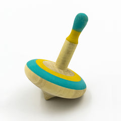 Blue Wooden Spinner