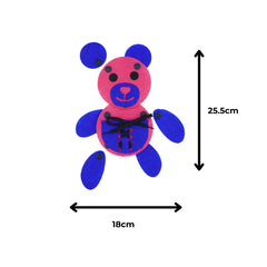 Busy Felt Bear for Toddlers