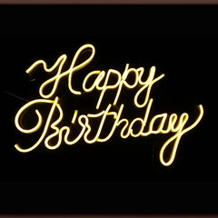 Happy Birthday Neon Light