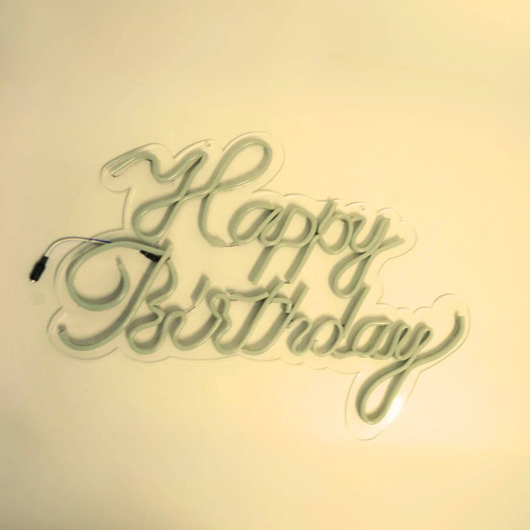 Happy Birthday Neon Light