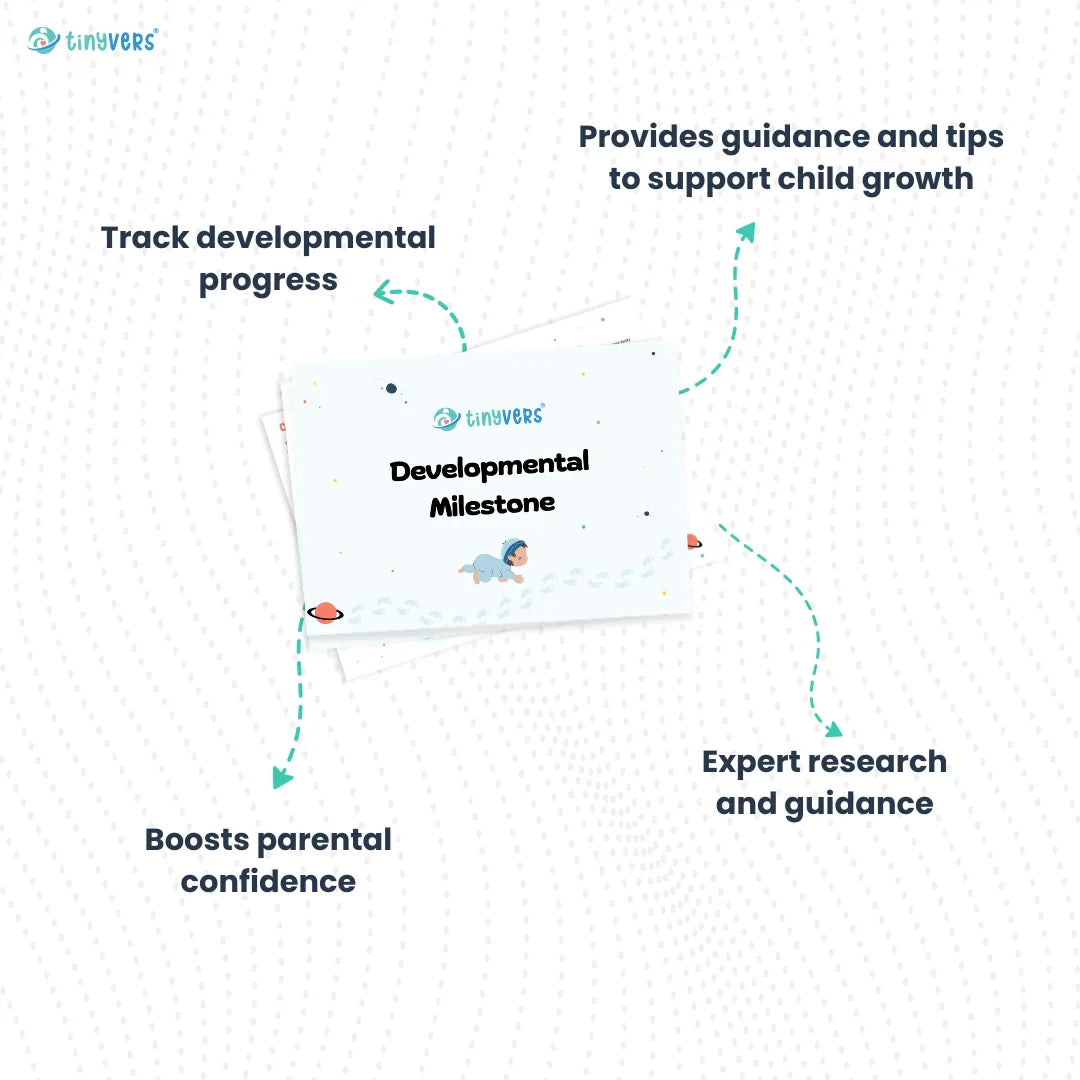 Milestone brochure for baby's development