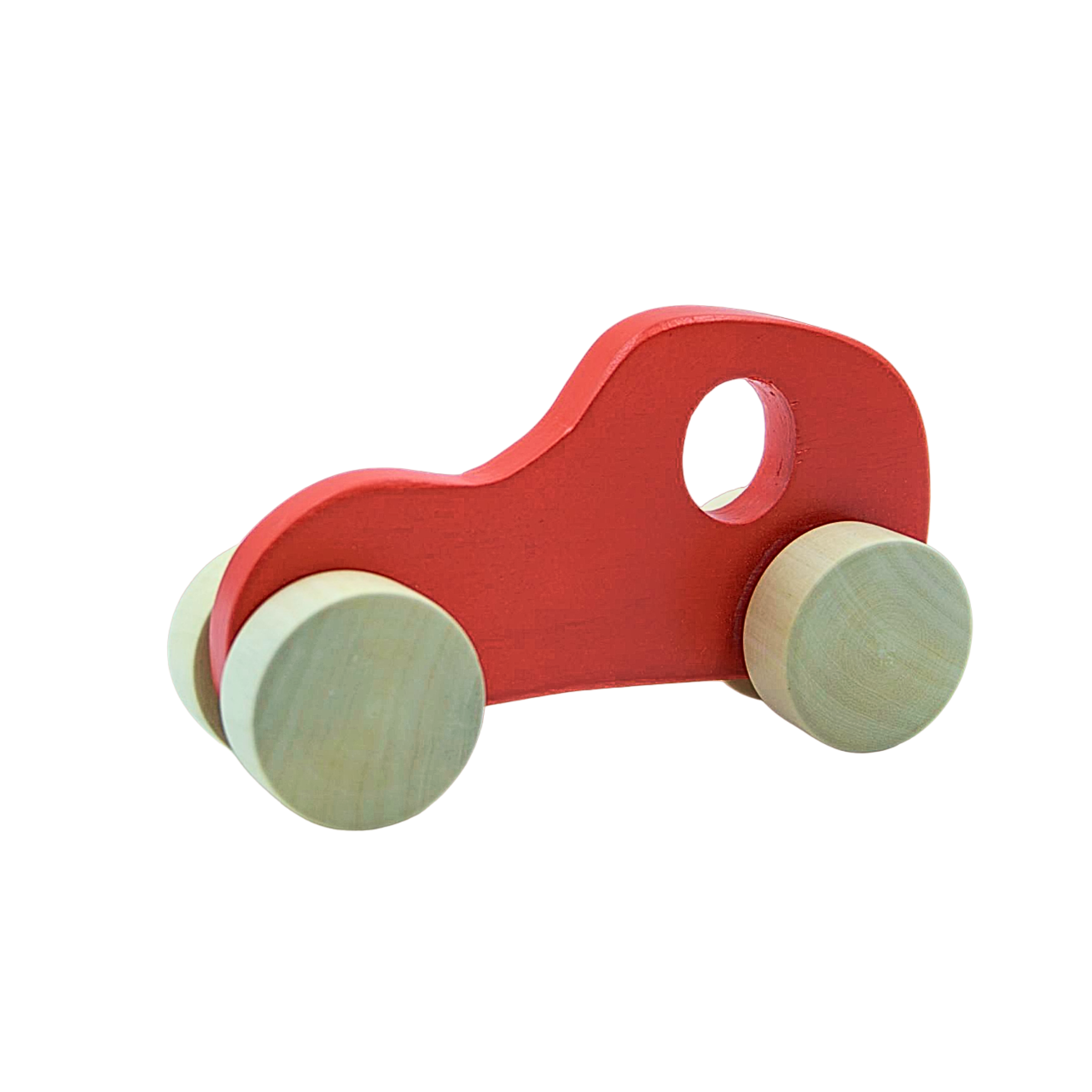 Red Wooden Car
