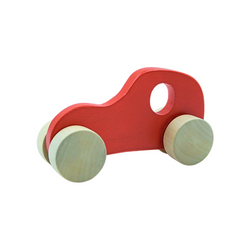 Red Wooden Car