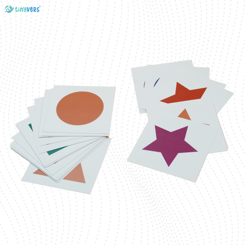 Matching cards-Geometric Shapes