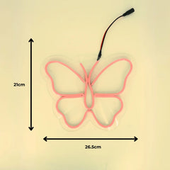 Small Butterfly Neon Light LED Strip For Wall Hanging Decor