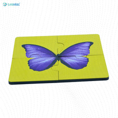 4 Piece puzzle-Butterfly