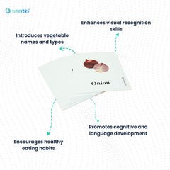 Vegetables Learning Cards