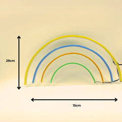 Small Rainbow Neon Light LED Strip For Wall Decor