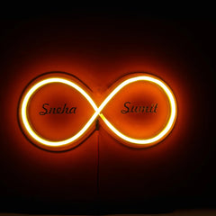 Infinity Neon light with Customized Name