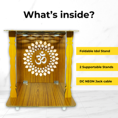 Backdrop Foldable Idol Stand Home Decoration -OM Design