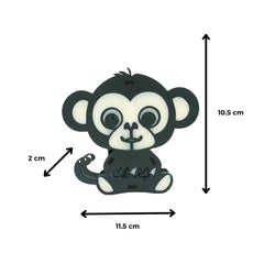 Cute Personalised Monkey Night Table Lamp | Perfect for Birthday Gifts, Room Decor, Return Gifts