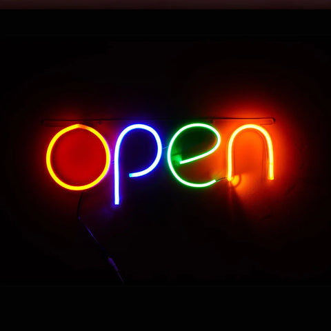 Open Sign Neon Light