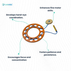 Wooden Lacing Ring