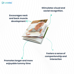 Tummy Time Buddy Foldable Card