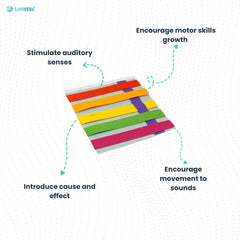 Stimulation mat for sensory development 