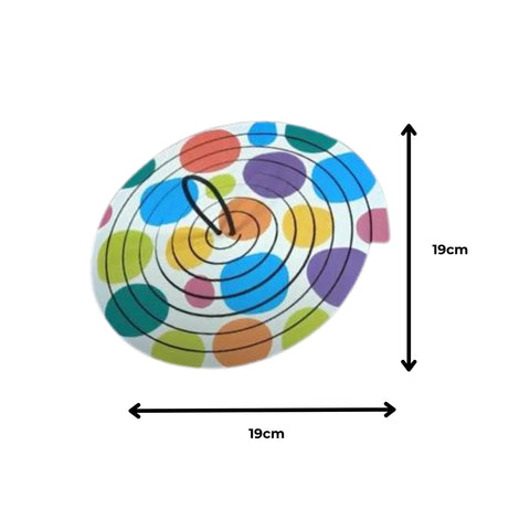 Circular Spiral Mobile For Newborns