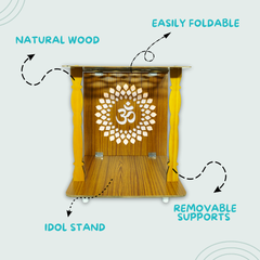 Backdrop Foldable Idol Stand Home Decoration -OM Design