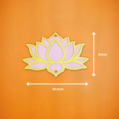 Lotus Flower Wooden (Set of 4)