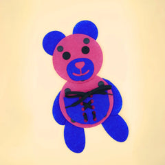 Busy Felt Bear for Toddlers