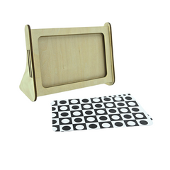 Complex Black & White Flashcards