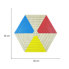 Hexagonal Spiral Mobile