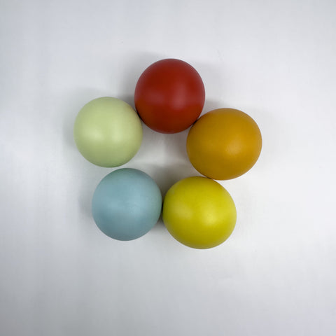 Wooden balls-set of 5