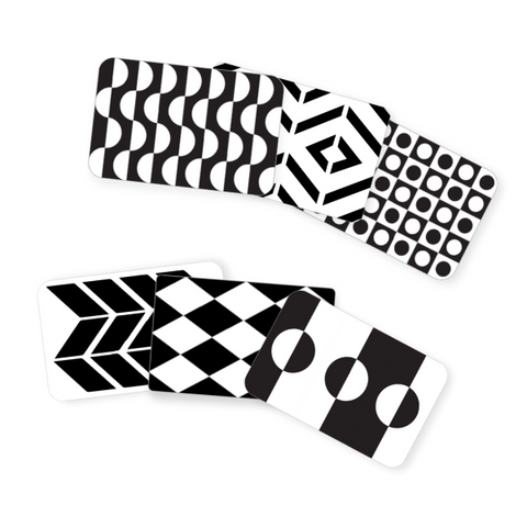 Complex Black & White Flashcards