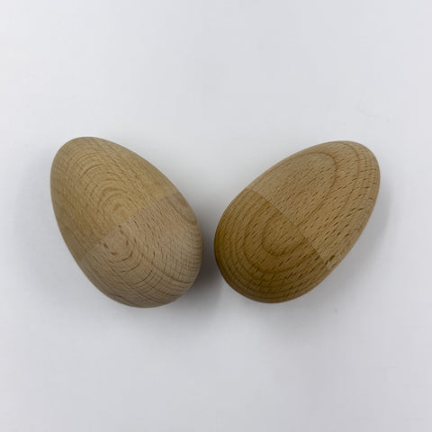 Wooden Egg Shakers Rattles For Babies 
