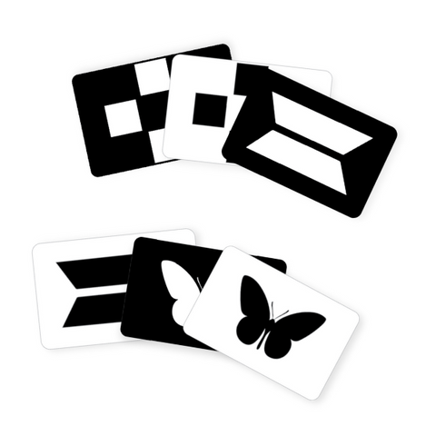 High Contrast Black & White Flashcards