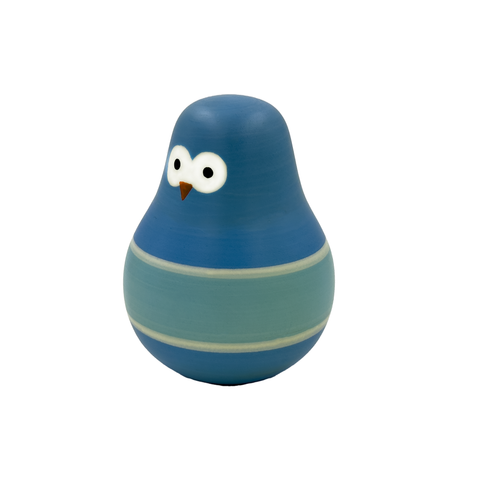 Wobbly Penguin Wooden Roly Poly Toys for Kids